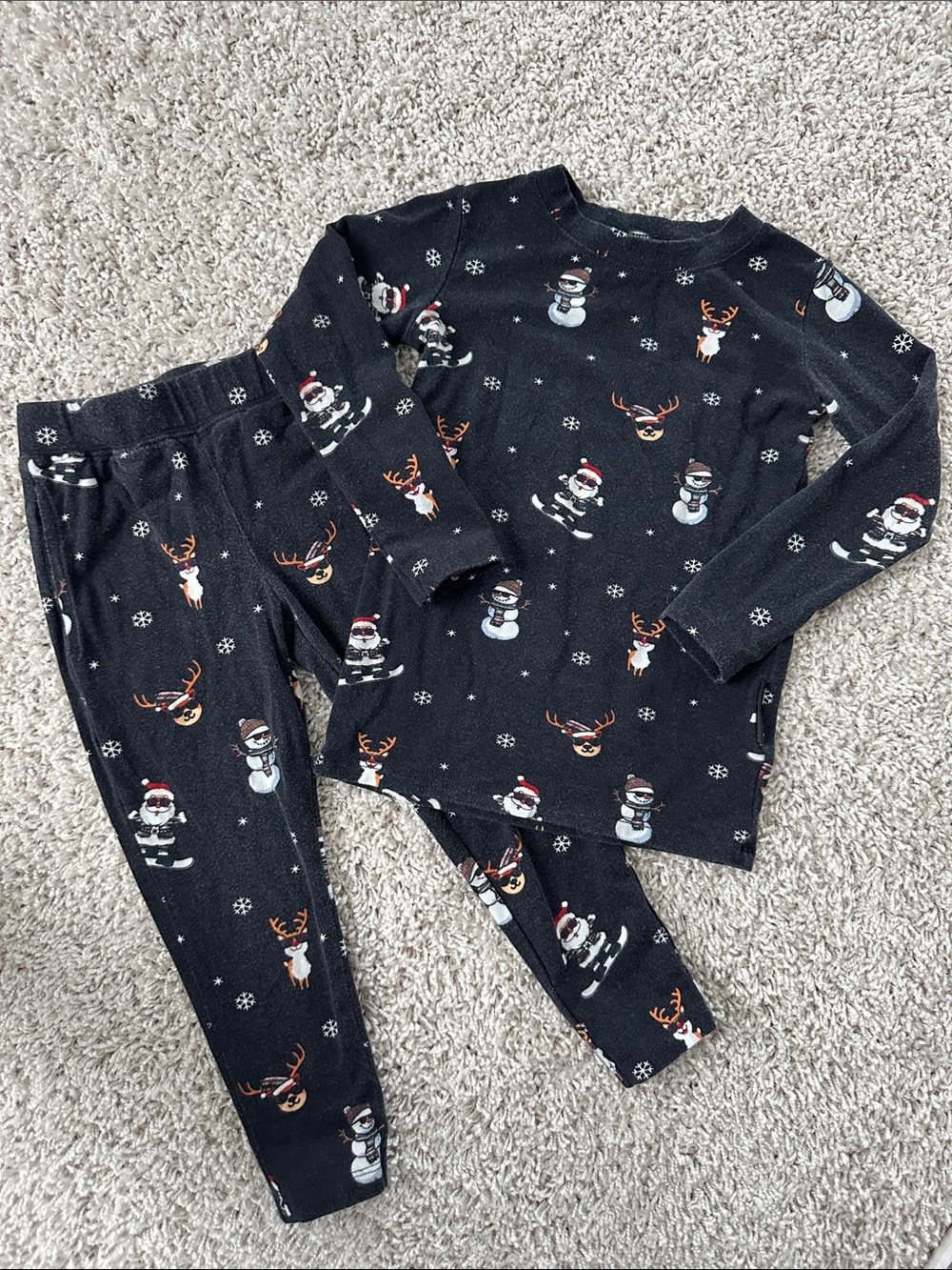 Little Bipsy x Baby Breez Santa and Friends Pajamas